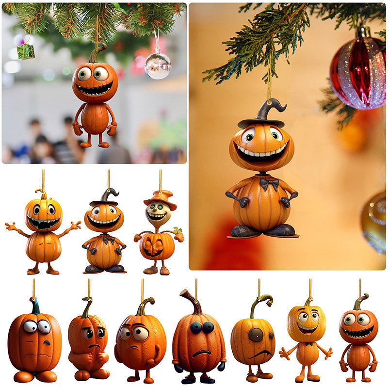 Halloween Kürbisanhänger