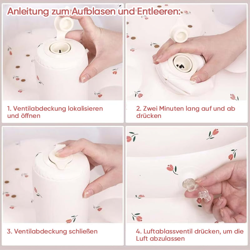 Aufblasbarer Babyhochstuhl