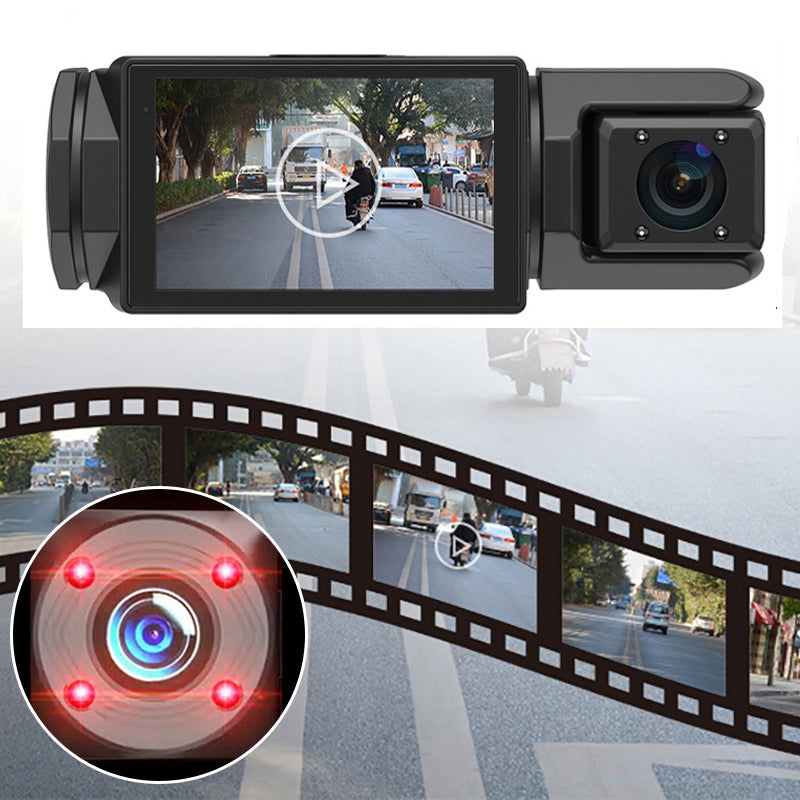 3-Objektiv-Auto-DVR-Dashcam