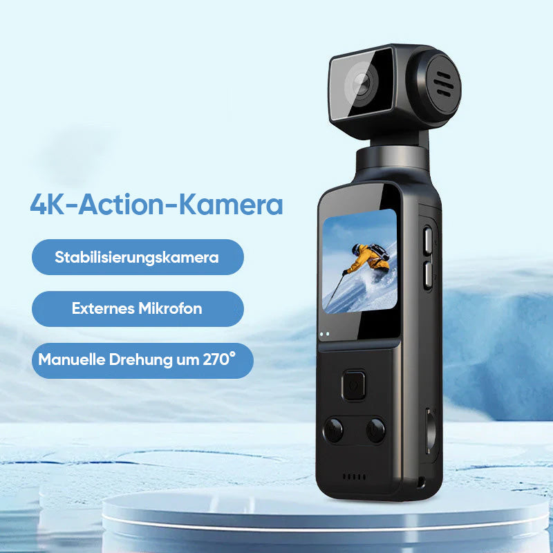 Action-Kamera im Taschenformat