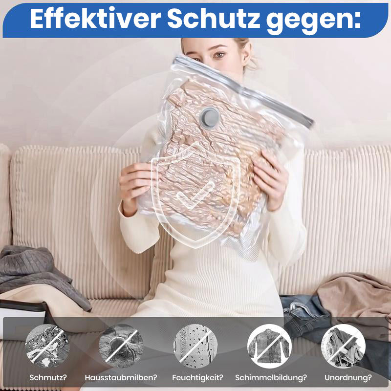 Kompakt-Vakuumbeutel für Kleidung
