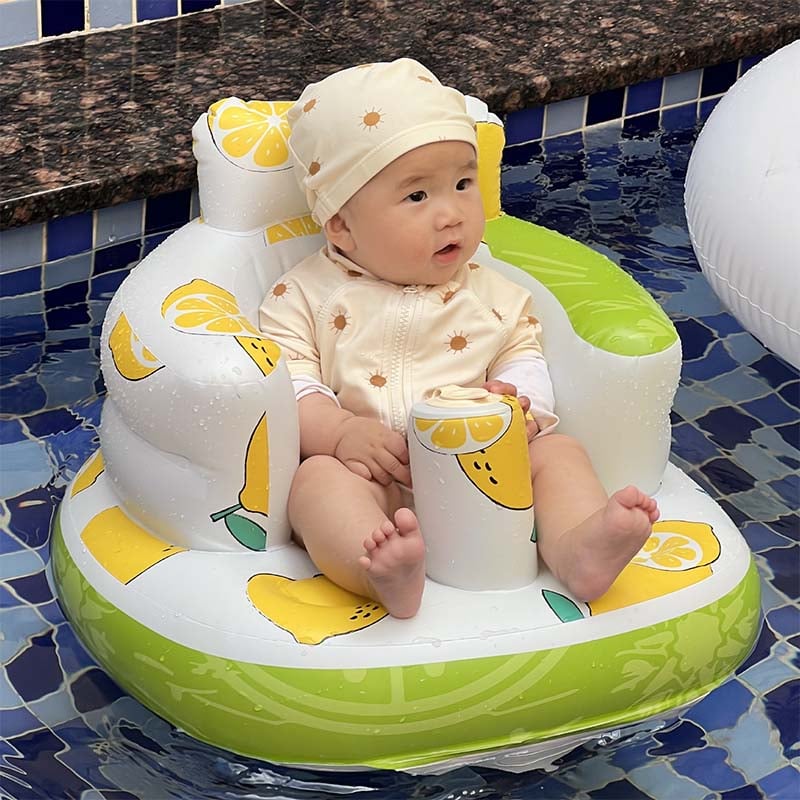Aufblasbarer Babyhochstuhl