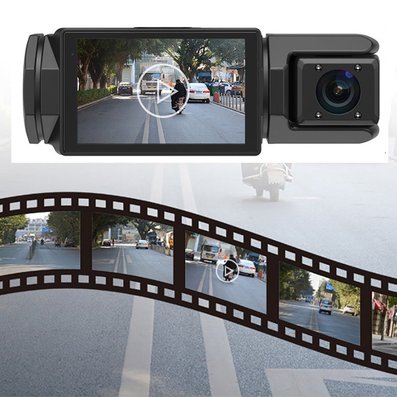 3-Objektiv-Auto-DVR-Dashcam