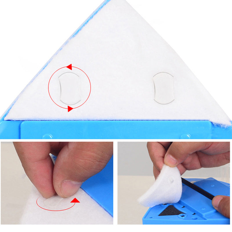 Doppelseitiger magnetischer Fensterreiniger
