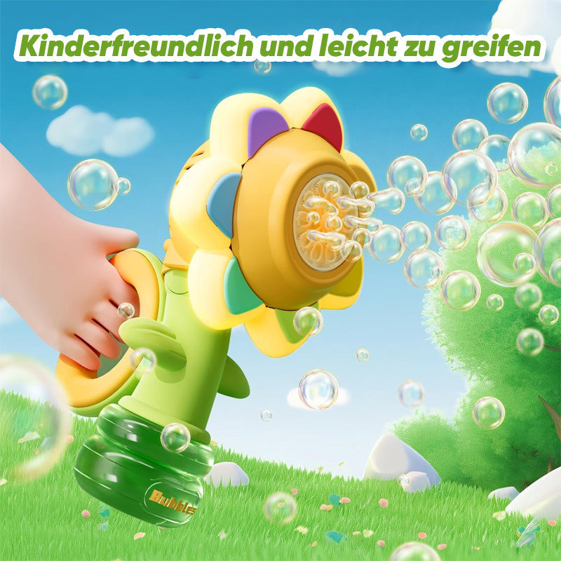 Bunte Siebenfarben-Seifenblasenmaschine