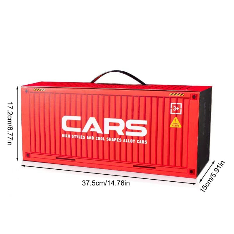 48 Spielzeug-Rennautos aus Legierung