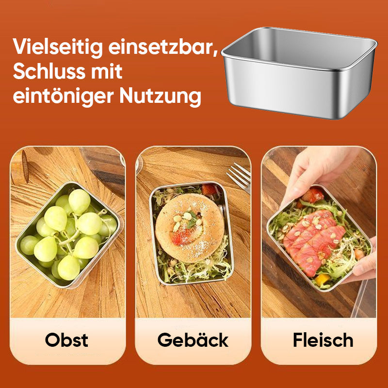 Vorratsbehälter für Lebensmittel aus Edelstahl