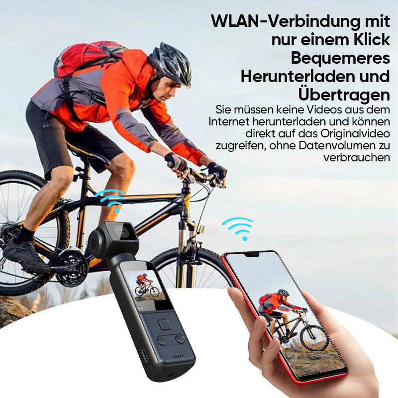 Action-Kamera im Taschenformat