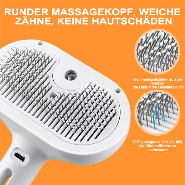Haustierspray Haarentfernungskamm