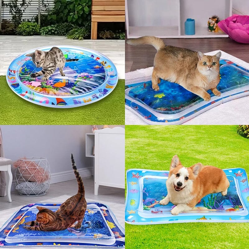 Aufblasbare Wassermatte für Babys 66*50 cm