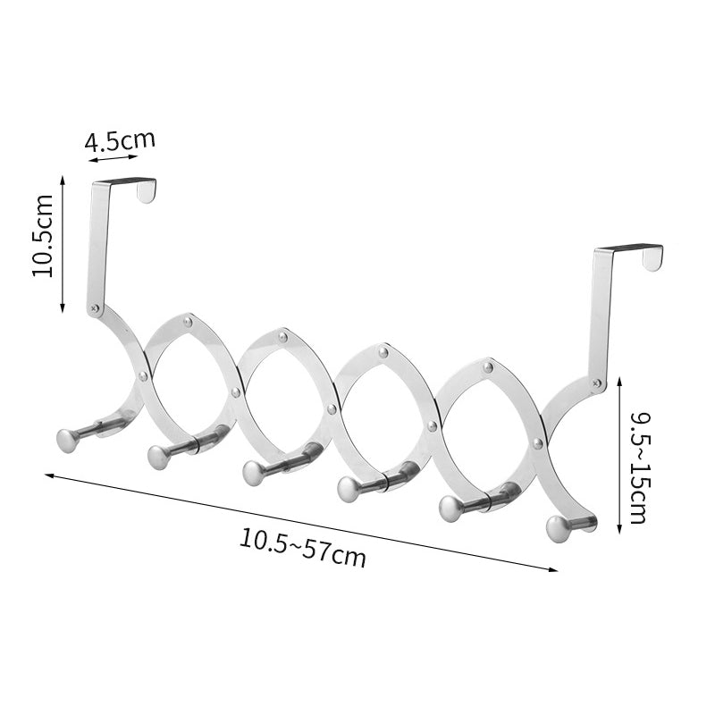 Versenkbarer Kleiderbügel aus Metall