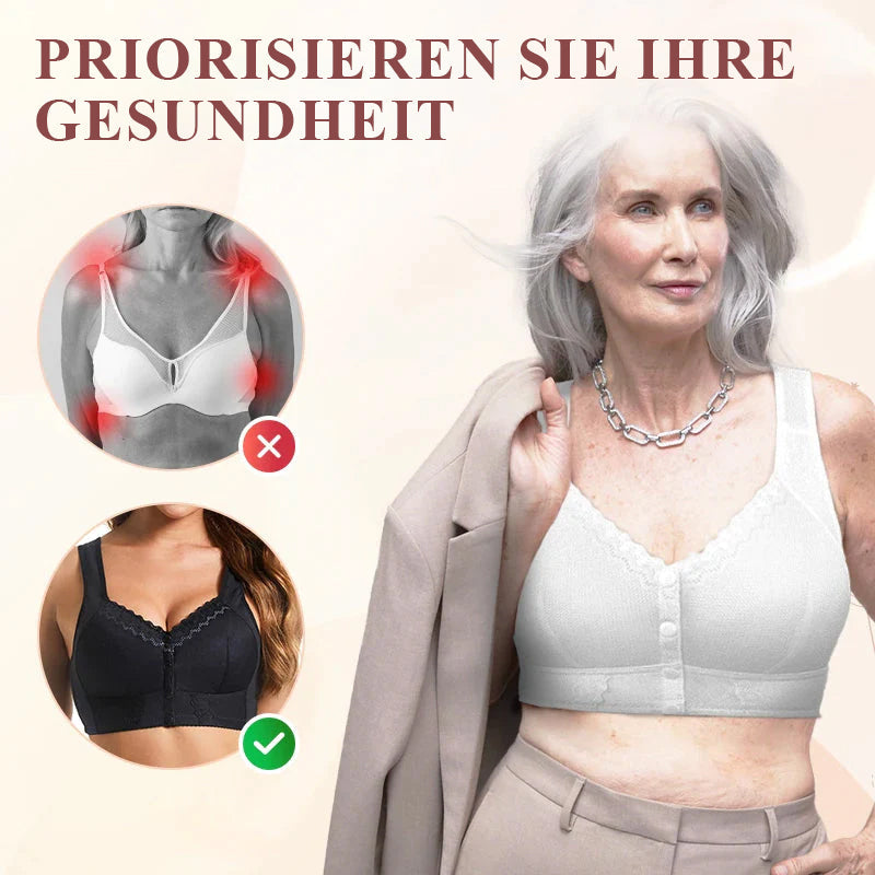 Atmungsaktiver BH mit Vorderverschluss