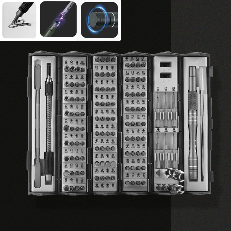 128 in 1 Magnetischer Schraubendreher-Bitsatz