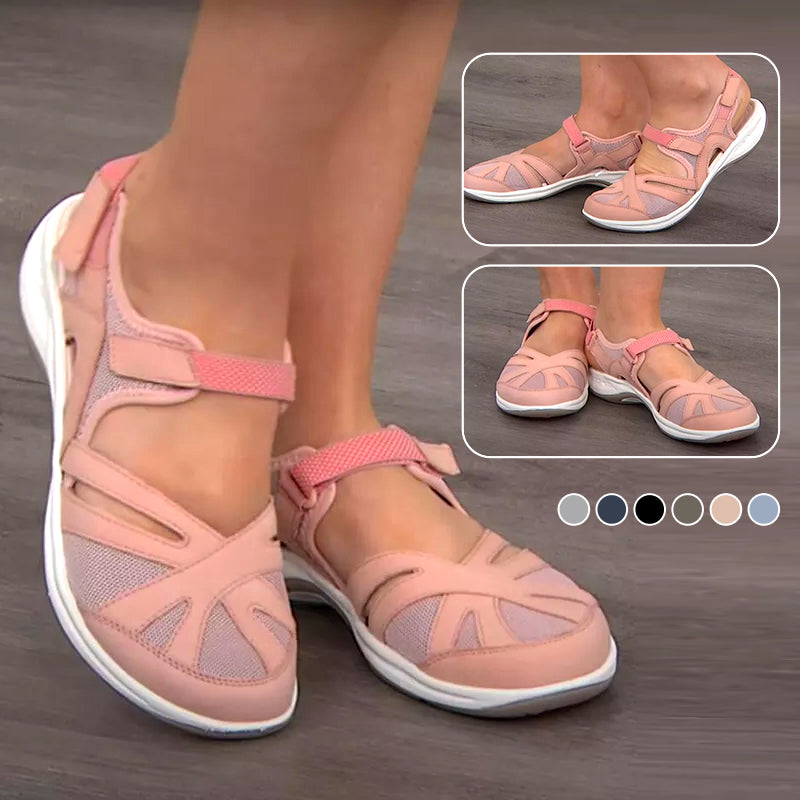 Bequeme flache Sandalen