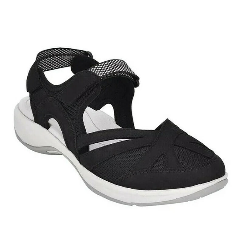 Bequeme flache Sandalen