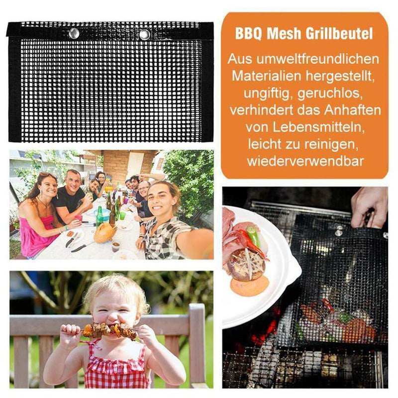 Antihaft-Mesh-Grilltasche