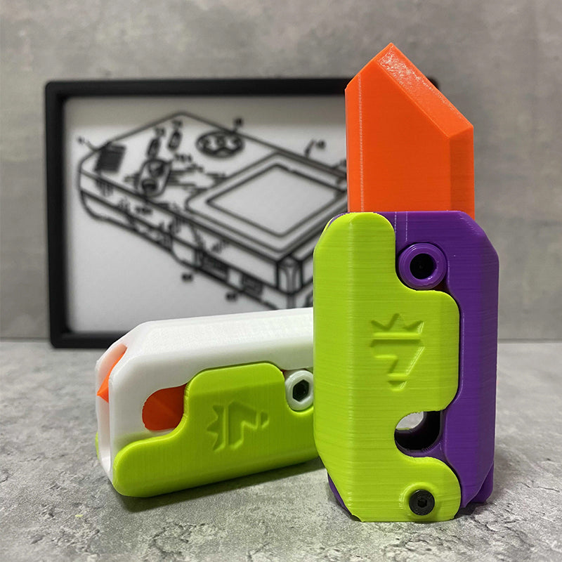 3D Schwerkraft Karottenmesser Dekompression Spielzeug