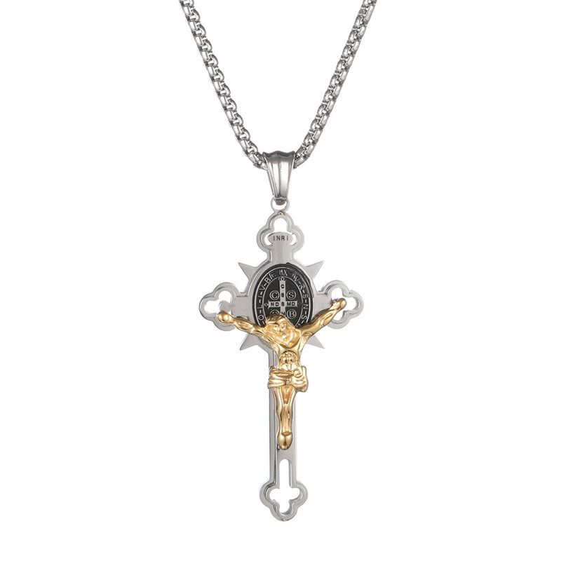 Halskette Punk Cross
