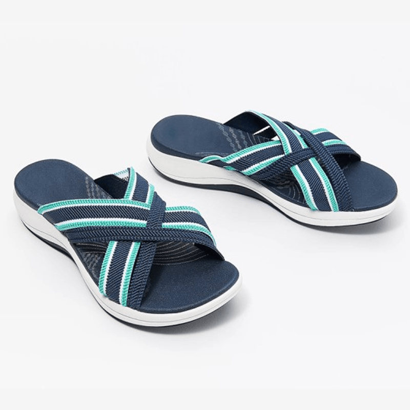Dehnbare weiche und bequeme Sandalen