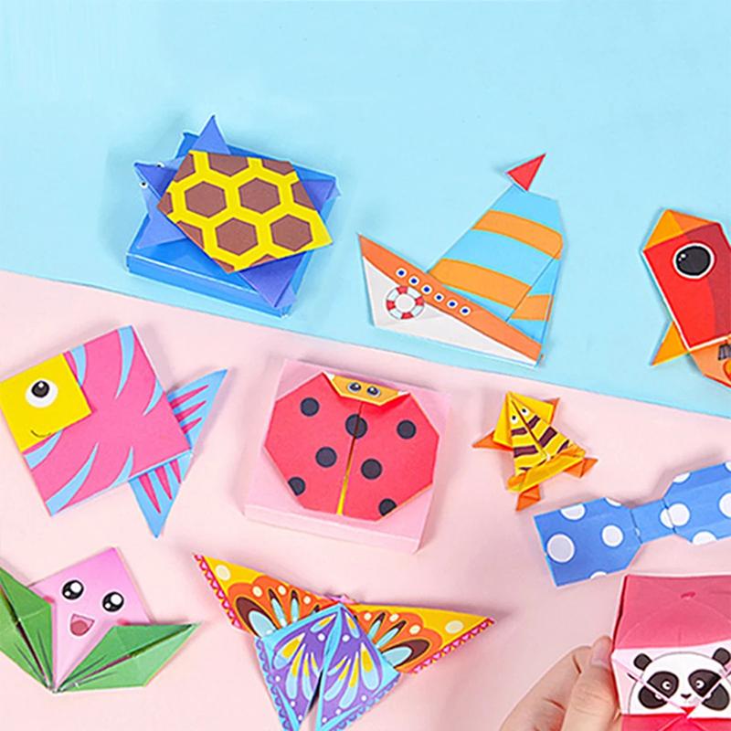 54 Seiten Kunsthandwerk Papierkunst für Kinder