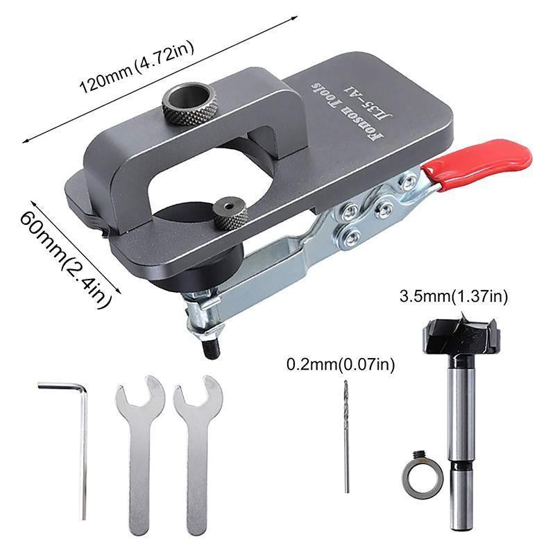 35mm / 1.37inches verdecktes Scharnier jig