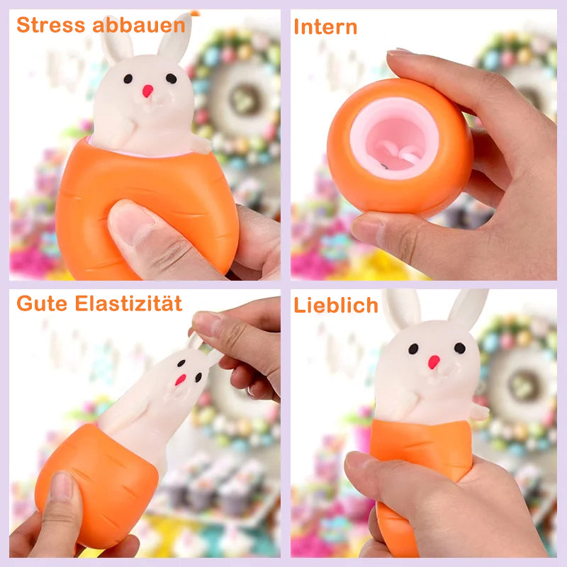 Karotten-Kaninchen-Squeeze-Spielzeug