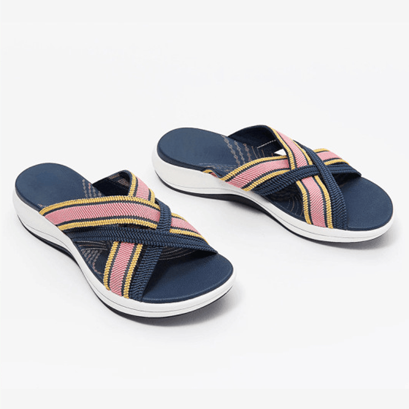 Dehnbare weiche und bequeme Sandalen