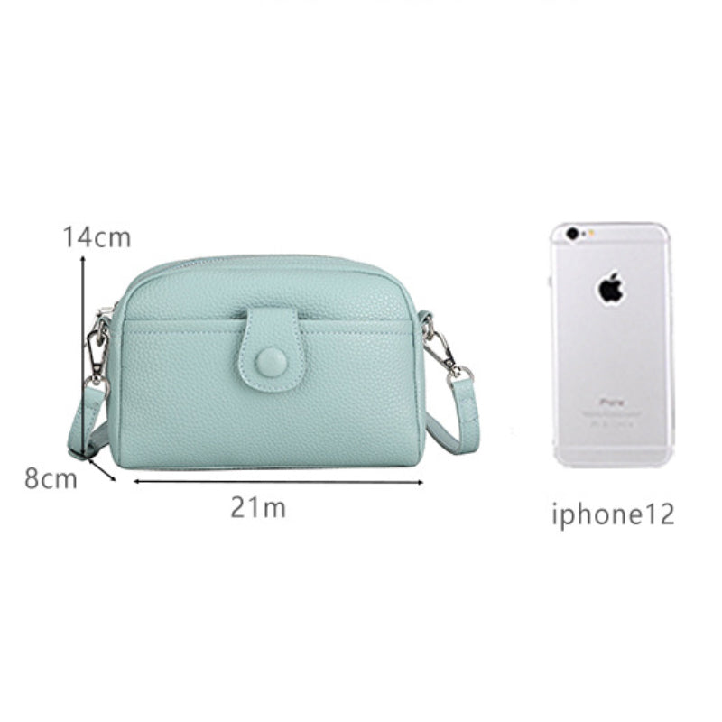 Exquisite kleine quadratische Tasche