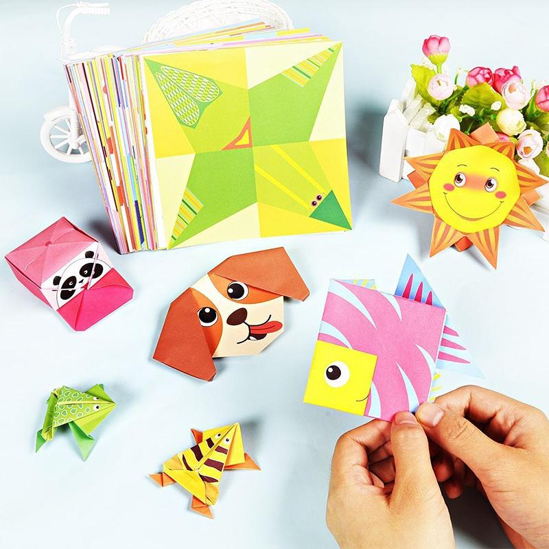 54 Seiten Kunsthandwerk Papierkunst für Kinder