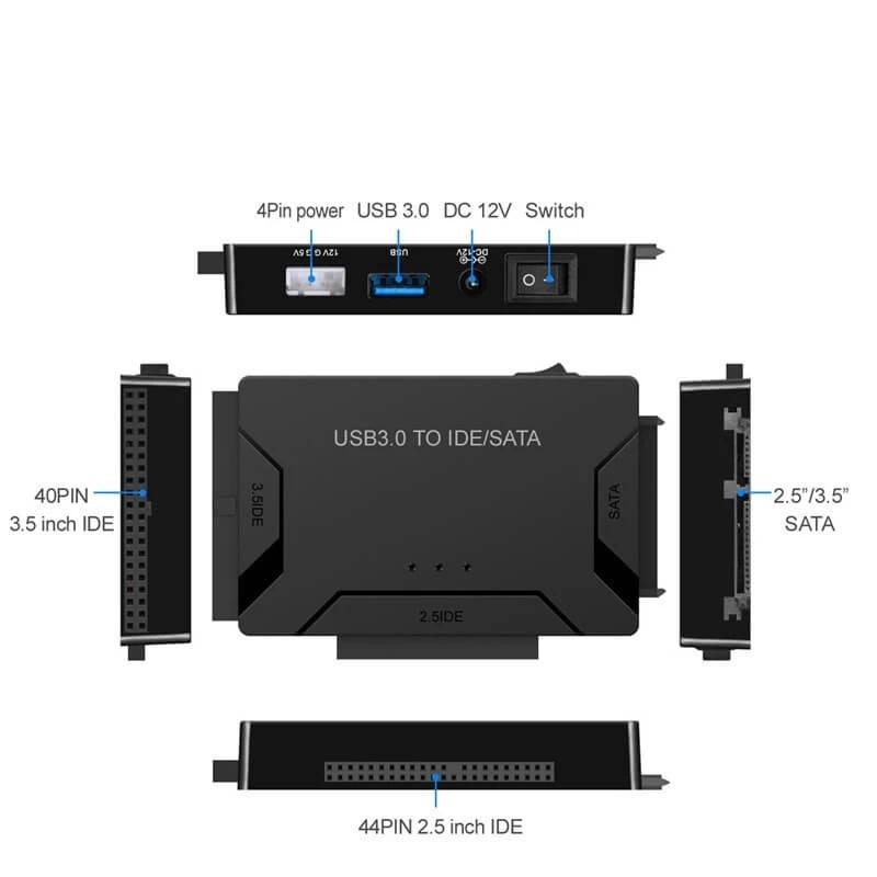 USB 3.0 Kommutator