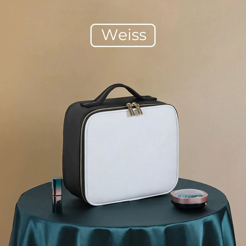 Schminktasche mit LED-Spiegel