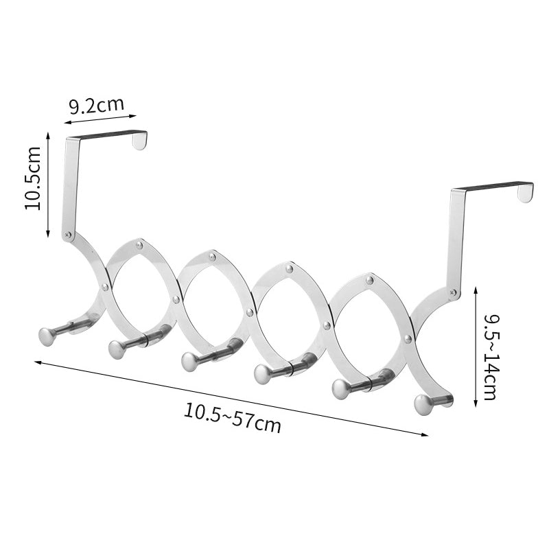 Versenkbarer Kleiderbügel aus Metall