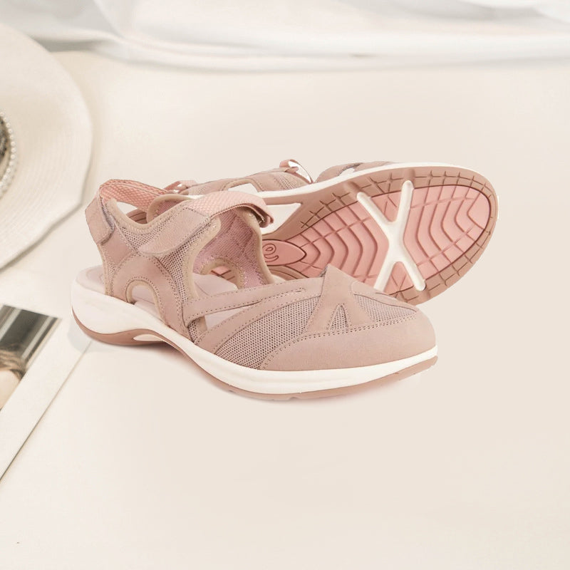 Bequeme flache Sandalen