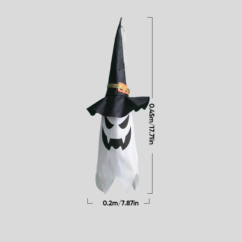 Halloween-hängende leuchtende Hexenhut-dekorative Lichter
