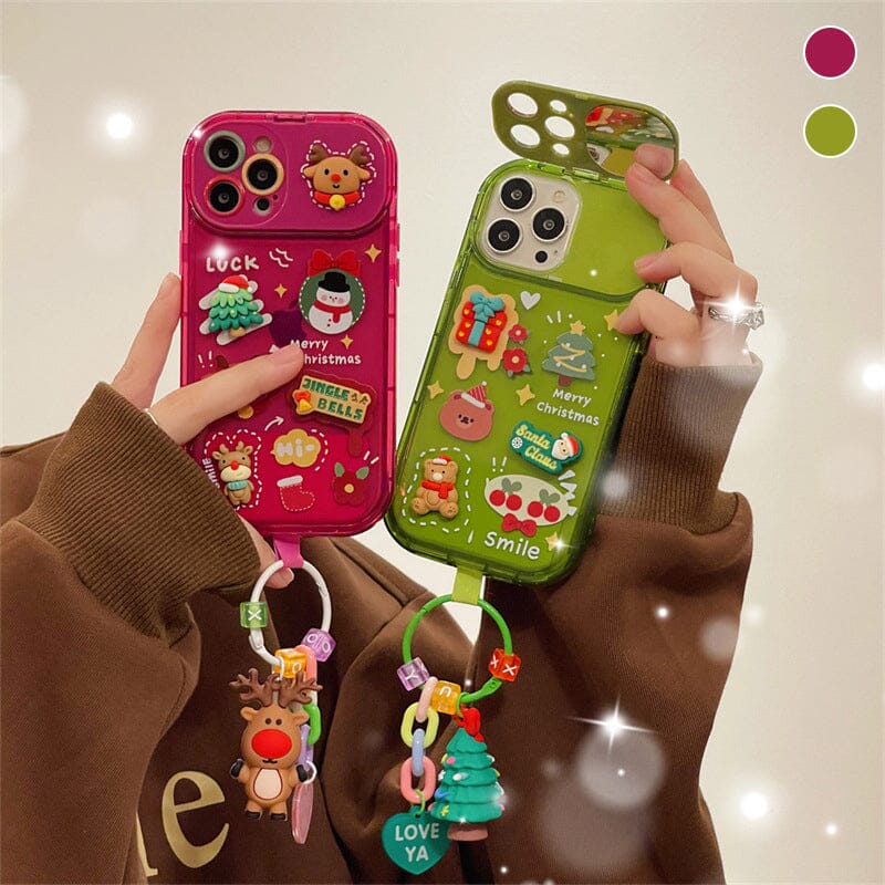 Weihnachtsbaum-Anhänger iPhone Abdeckung mit Spiegel